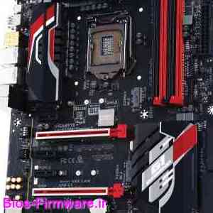 دانلود فایل آپدیت بایوس ، فریمور مادربرد گیگابایت Gigabyte GA-Z170X-Gaming 5 rev.1.1 Bios firmware